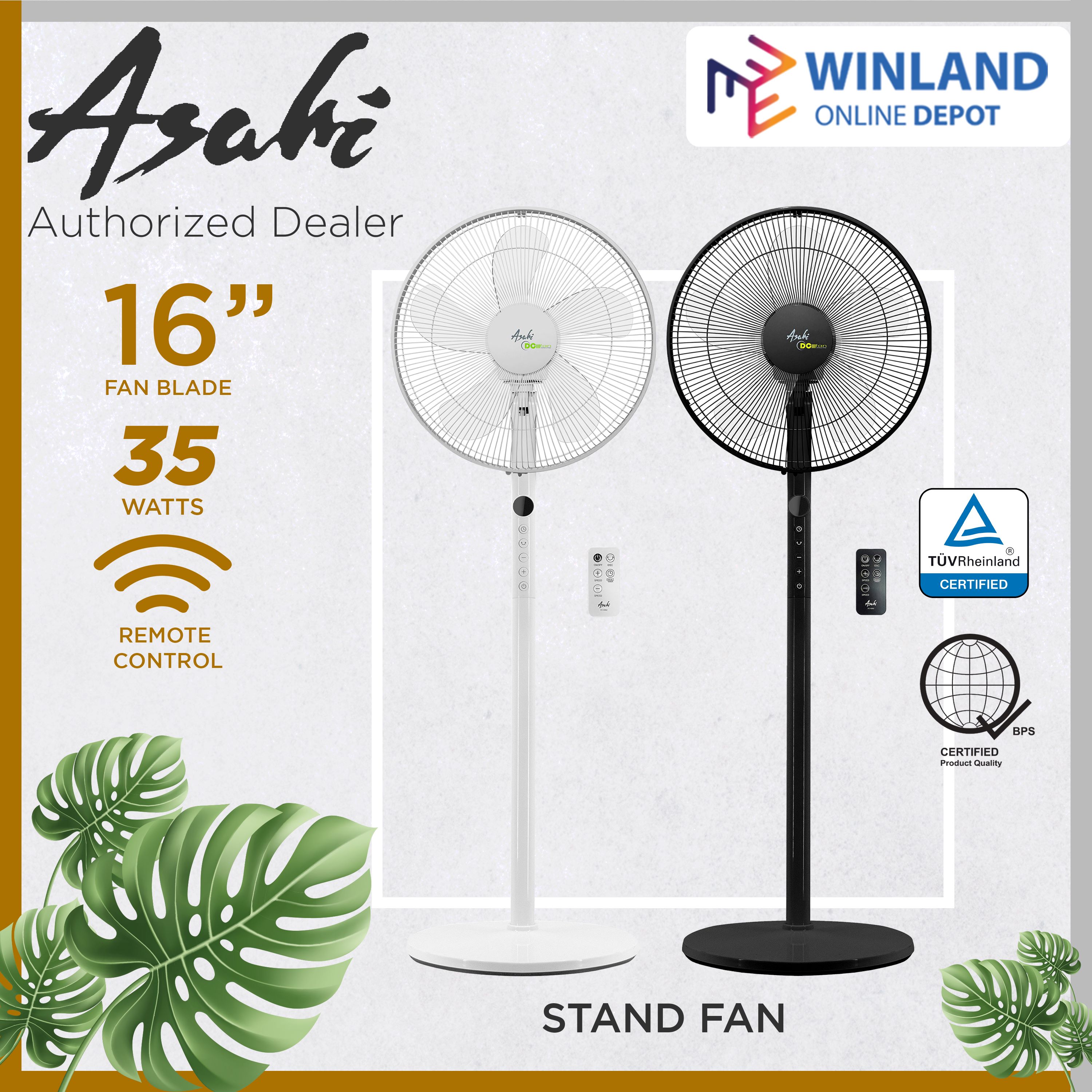 Asahi By Winland Inches Mm Leaf Electric Fan Stand Fan W