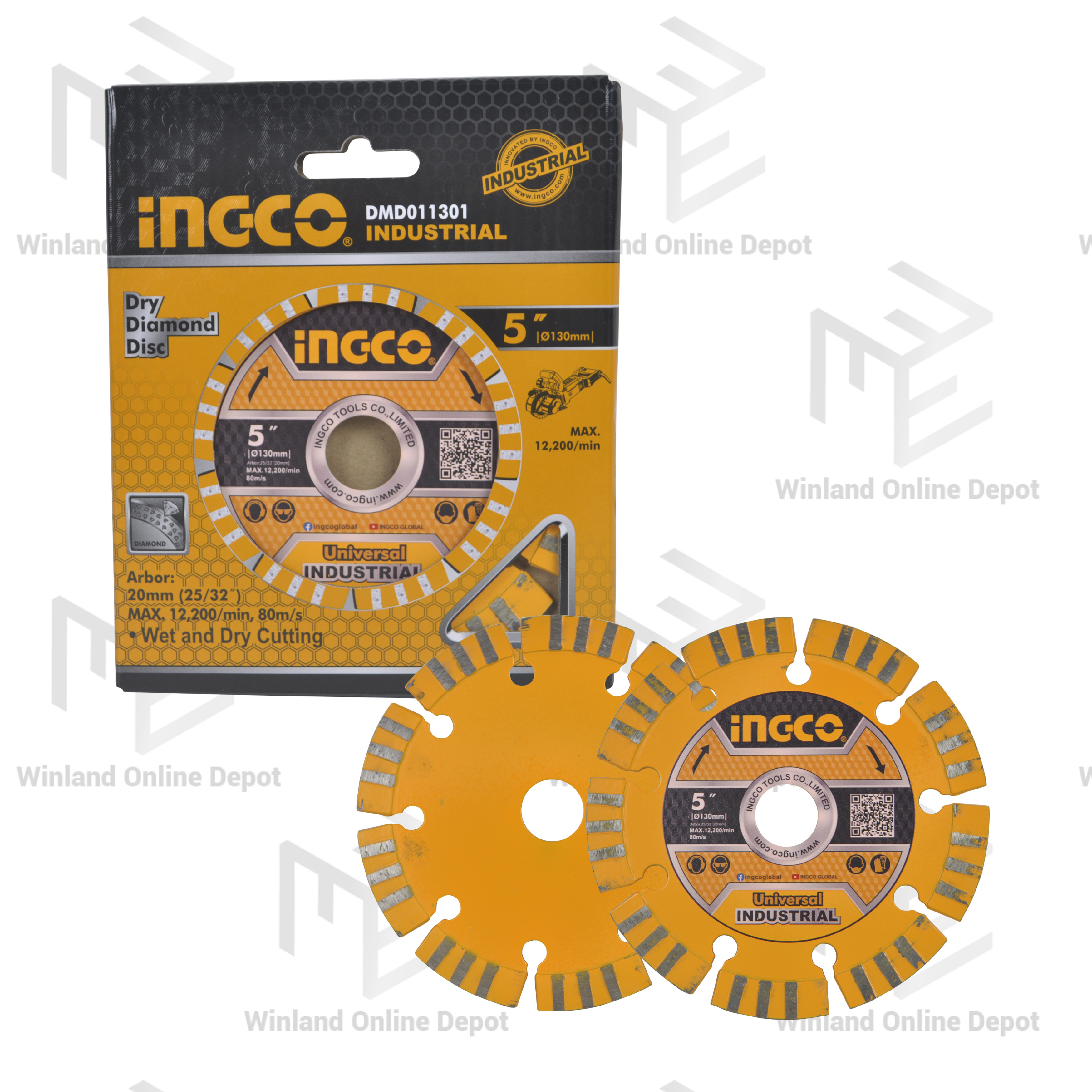 Ingco By Winland Dry Diamond Disc Mm Dmd Ing Ht