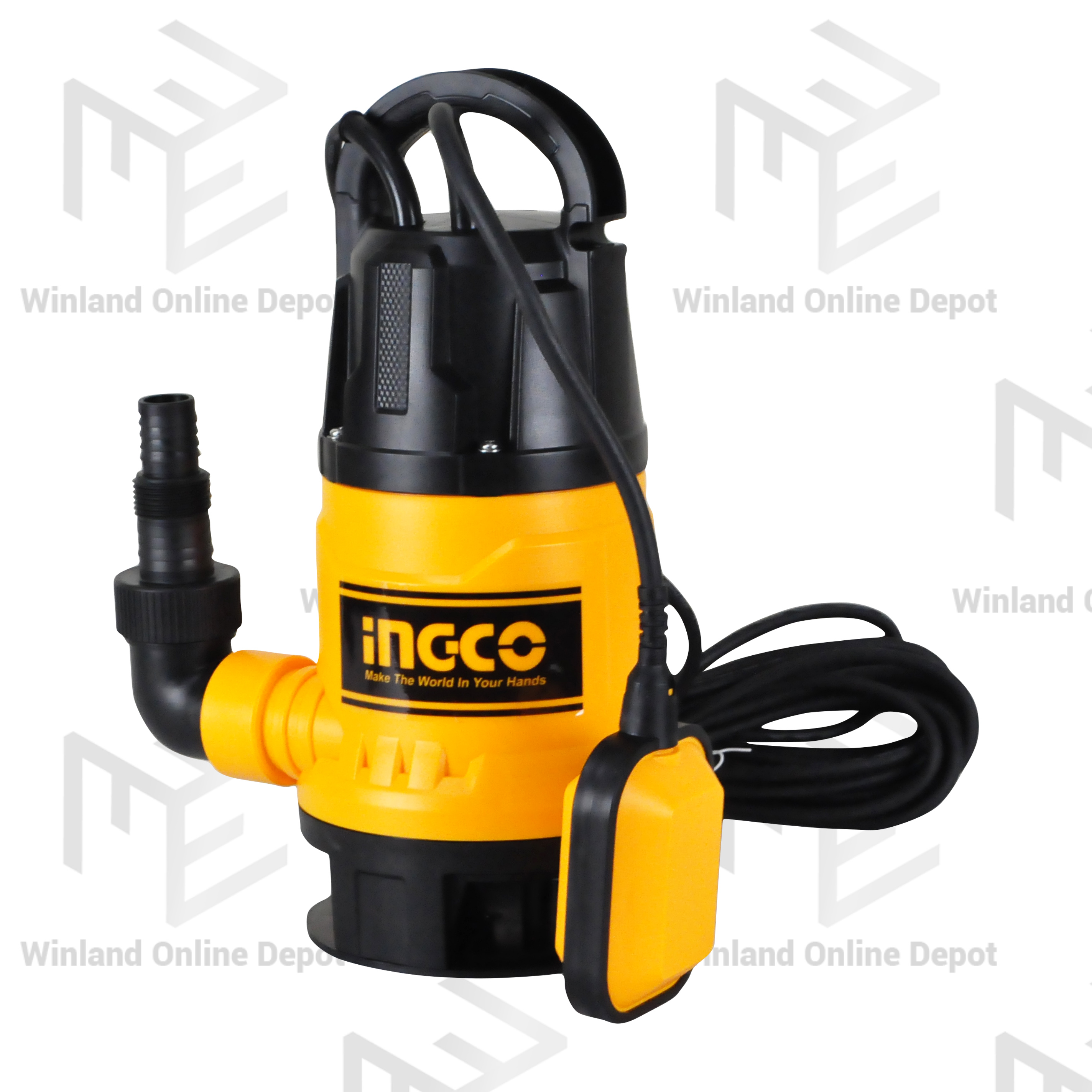 Ingco By Winland Vortex Seawage Submersible Pump 750W 1 0HP SPD7501 5