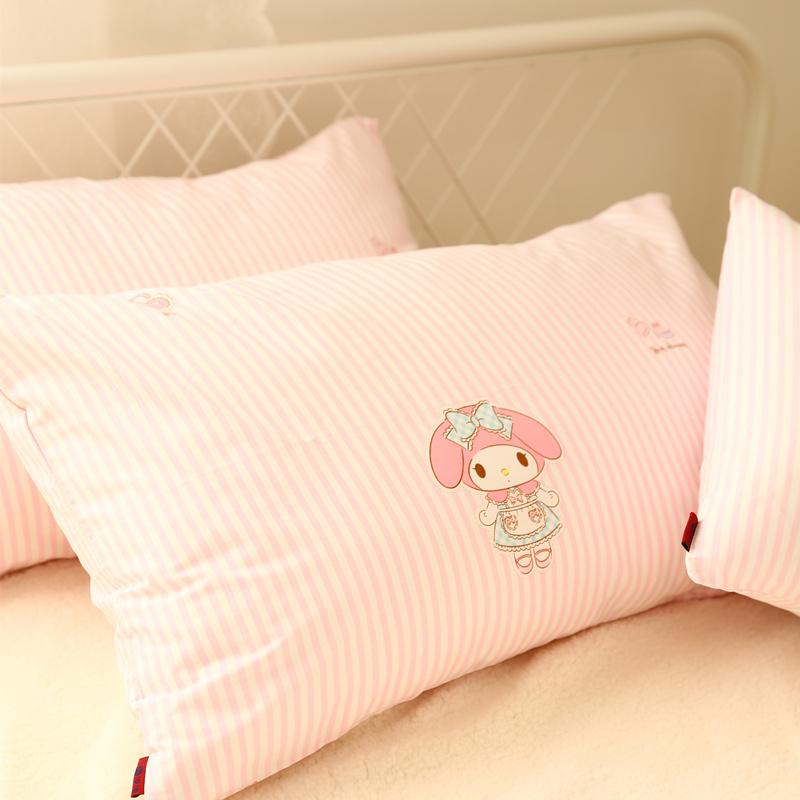 Xiaomi Màn Thầu Hồng Melody Sắc Xanh Thiên Nhiên Hoạt Hình 100% Cotton 100% Cotton Đơn Vỏ Gối Vỏ Gối Cặp 74*48