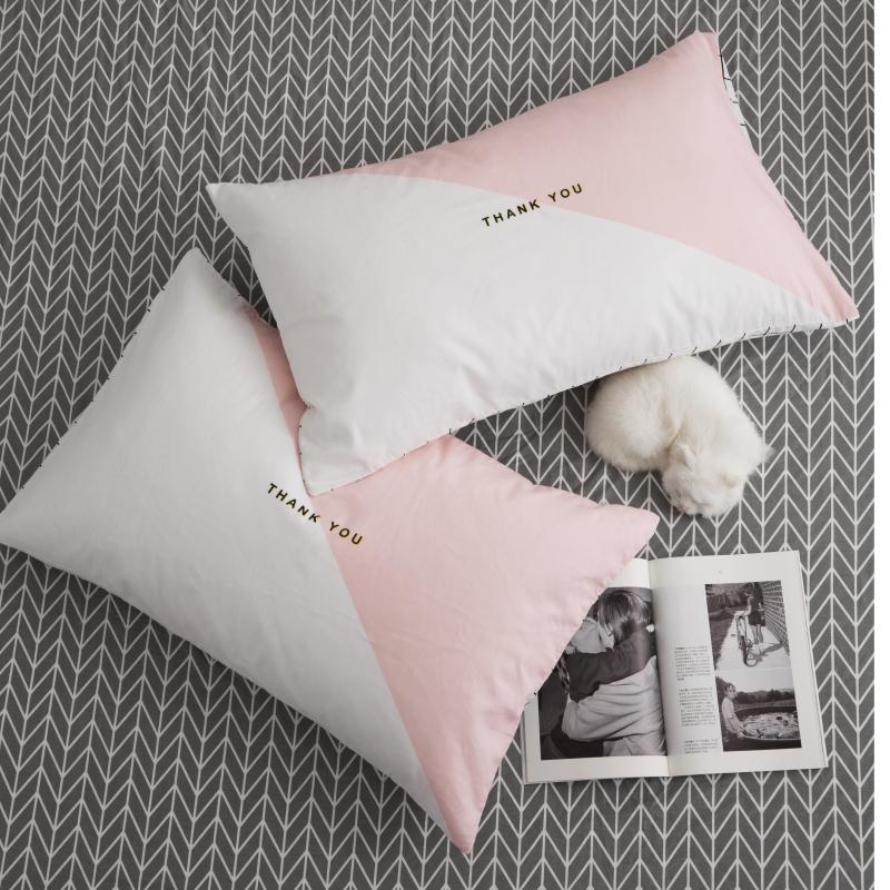 Sắc Xanh Thiên Nhiên 100% Cotton Bộ Ruột Gối 100% Cotton Vỏ Gối 48*74 Vỏ Gối Đơn Người Lớn Ký Túc Xá Sinh Viên Một Cặp