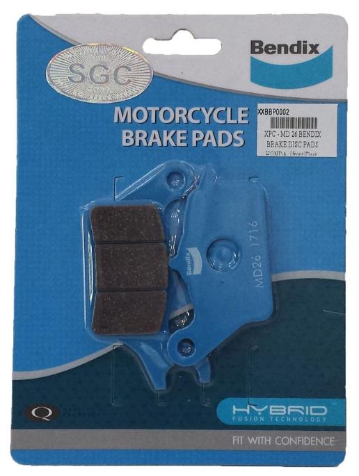 Bendix Brake Disc Pad Md Front Honda Dash Wave R Front