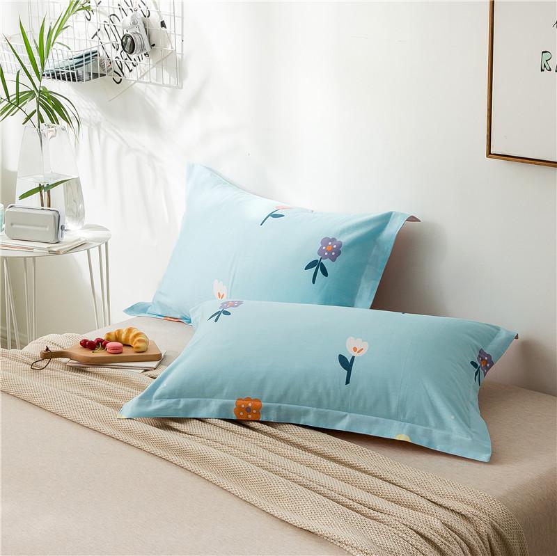 100% Cotton Vỏ Gối Cặp 100% Cotton 48*74 Vỏ Gối 2 Con Trên Giường Cung Cấp Bộ Ruột Gối