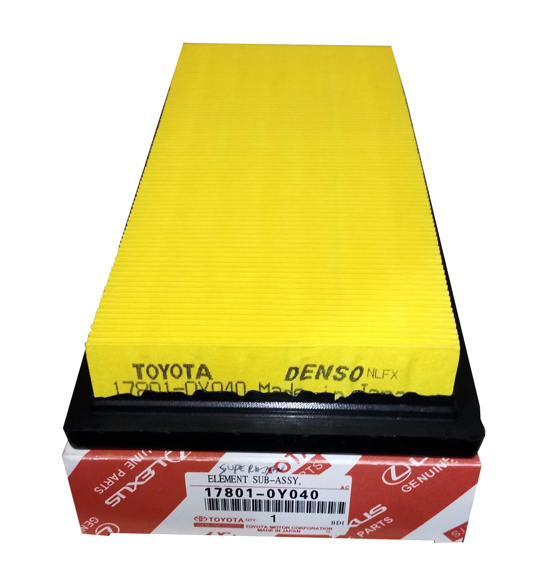 TOYOTA Genuine Parts Air Filter 17801 0Y040 For Toyota Vios 2013