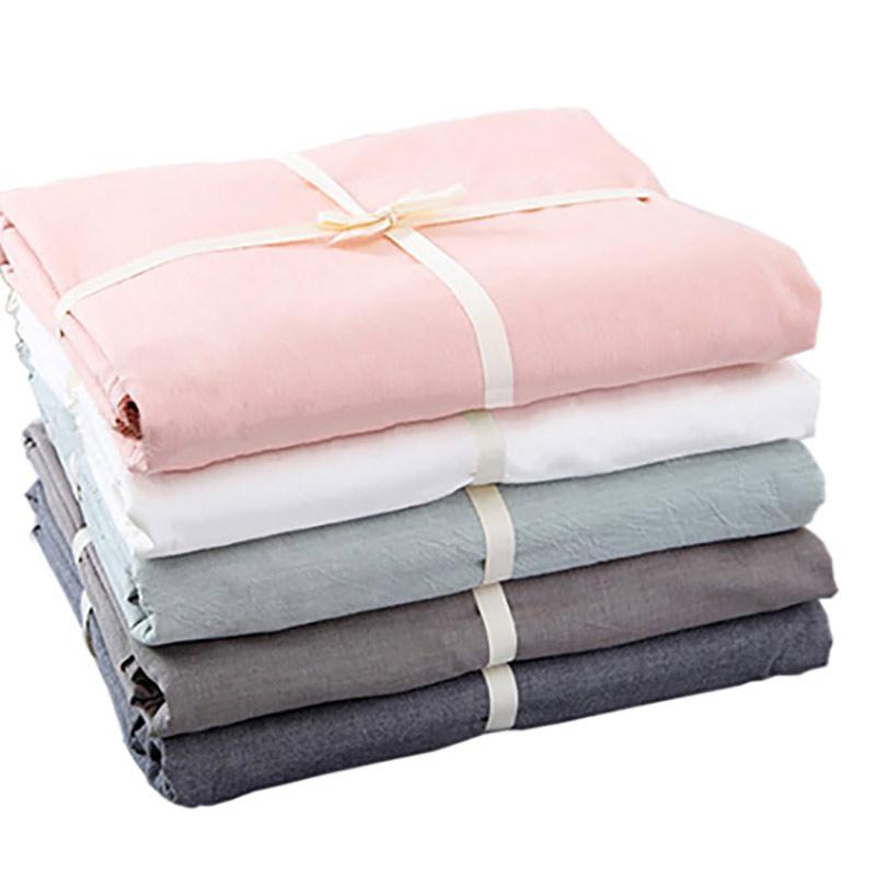 Phong Cách Nhật Bản IKEA 100% Cotton Ga Bọc Đệm 1.8 M Bộ Đệm Giường Đơn Chiếc Simmons Bộ Bảo Hộ 100% Cotton Ga Giường Màu Ga Trải Giường