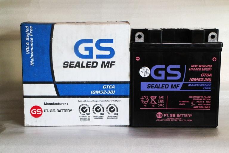 Original Gs Motorcycle Battery Gt A Gm Z B Maintenance Free Lazada Ph