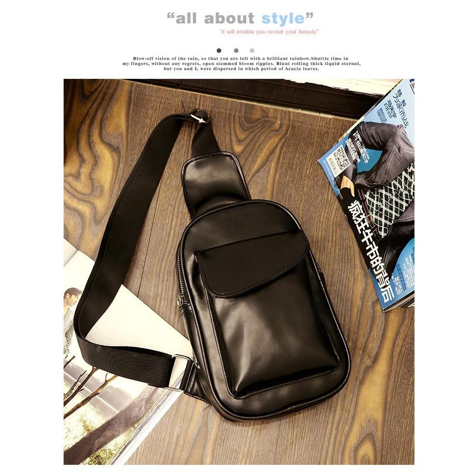 left shoulder sling backpack