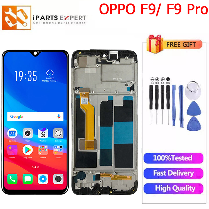 IPARTSEXPERT Original LCD For Oppo F9 CPH1825 F9 Pro CPH1823 LCD Touch