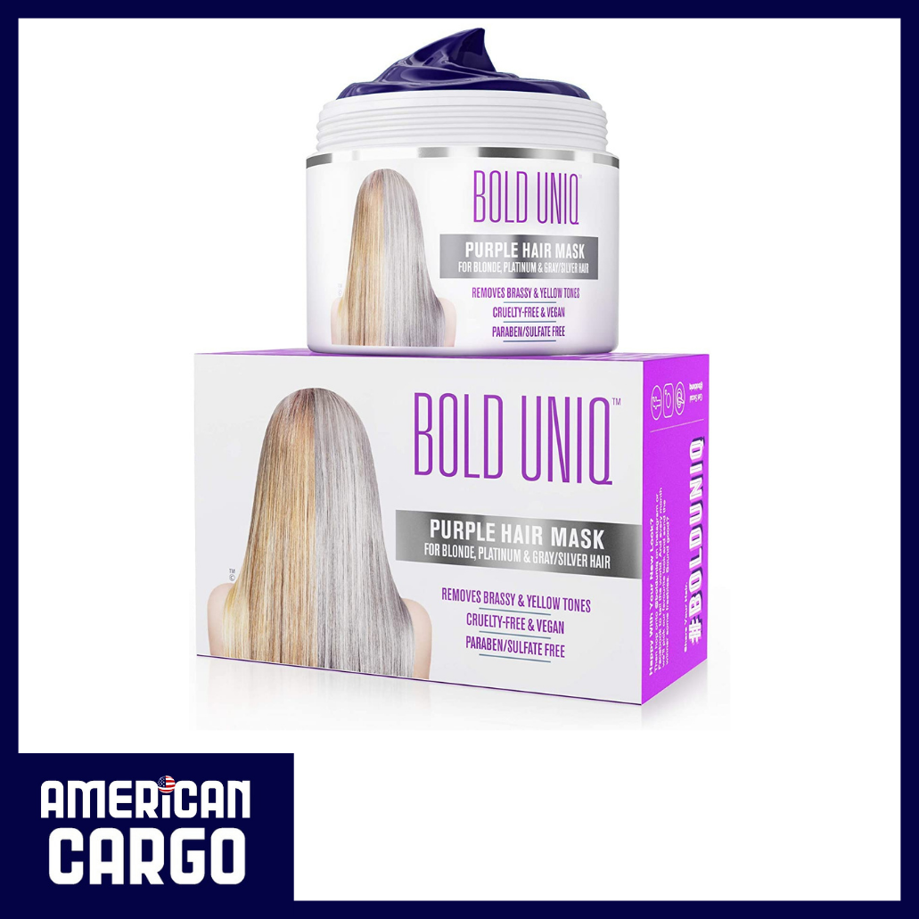 Bold Uniq Purple Hair Mask For Blonde Platinum Gray Silver Hair 7