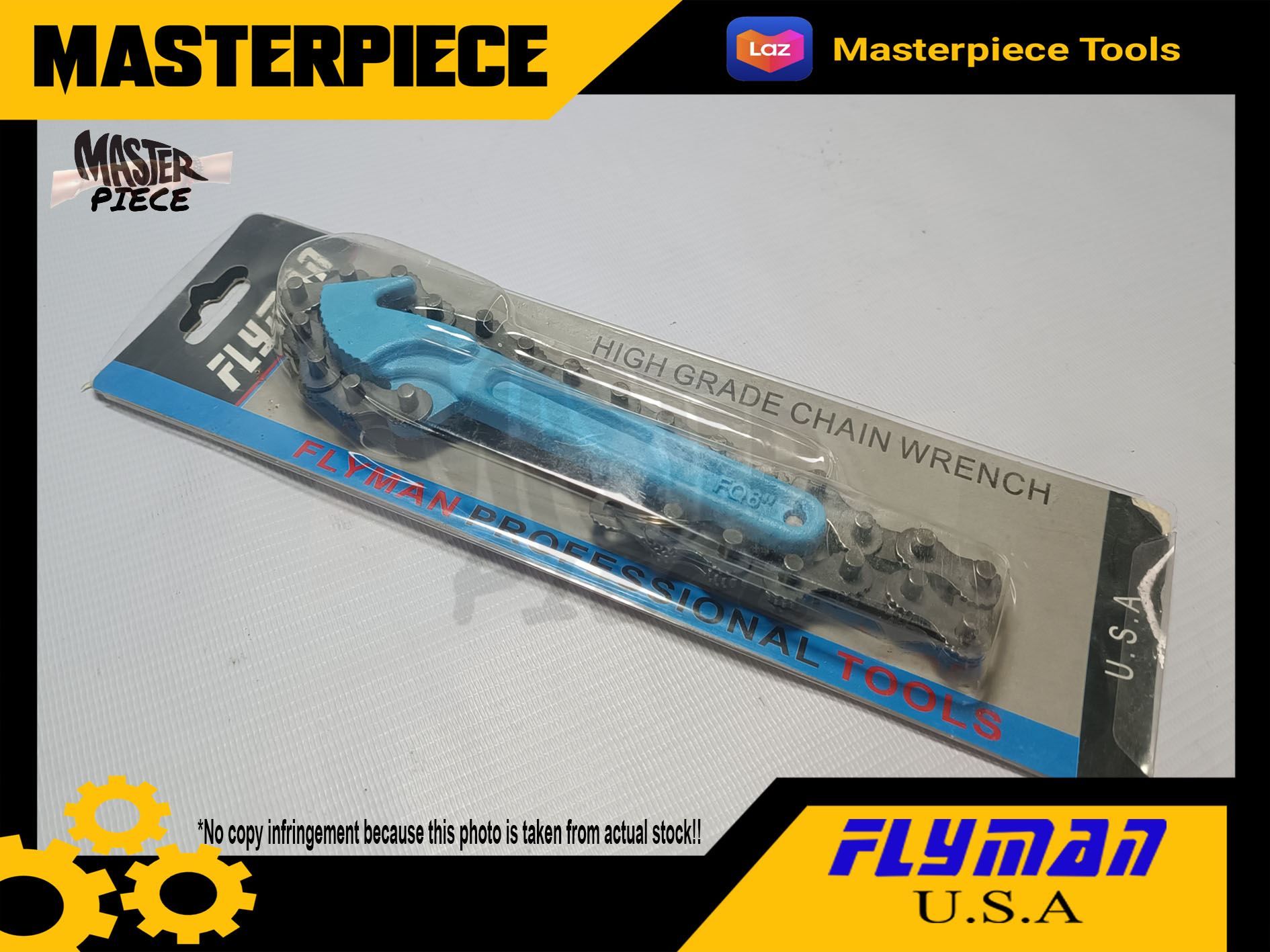 Masterpiece Original Flyman Oil Filter Chain Wrench Cod Lazada Ph