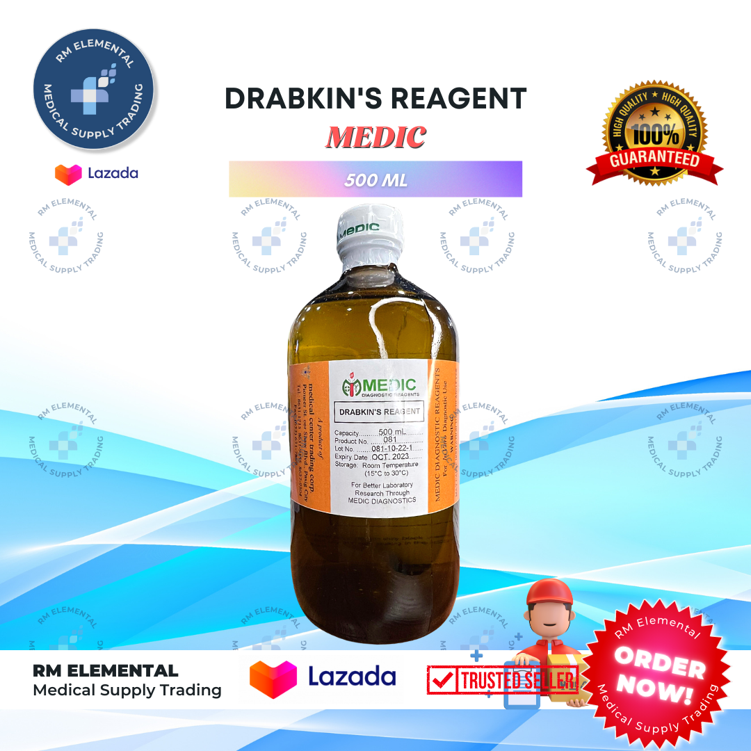 Drabkins Reagent MEDIC Lazada PH