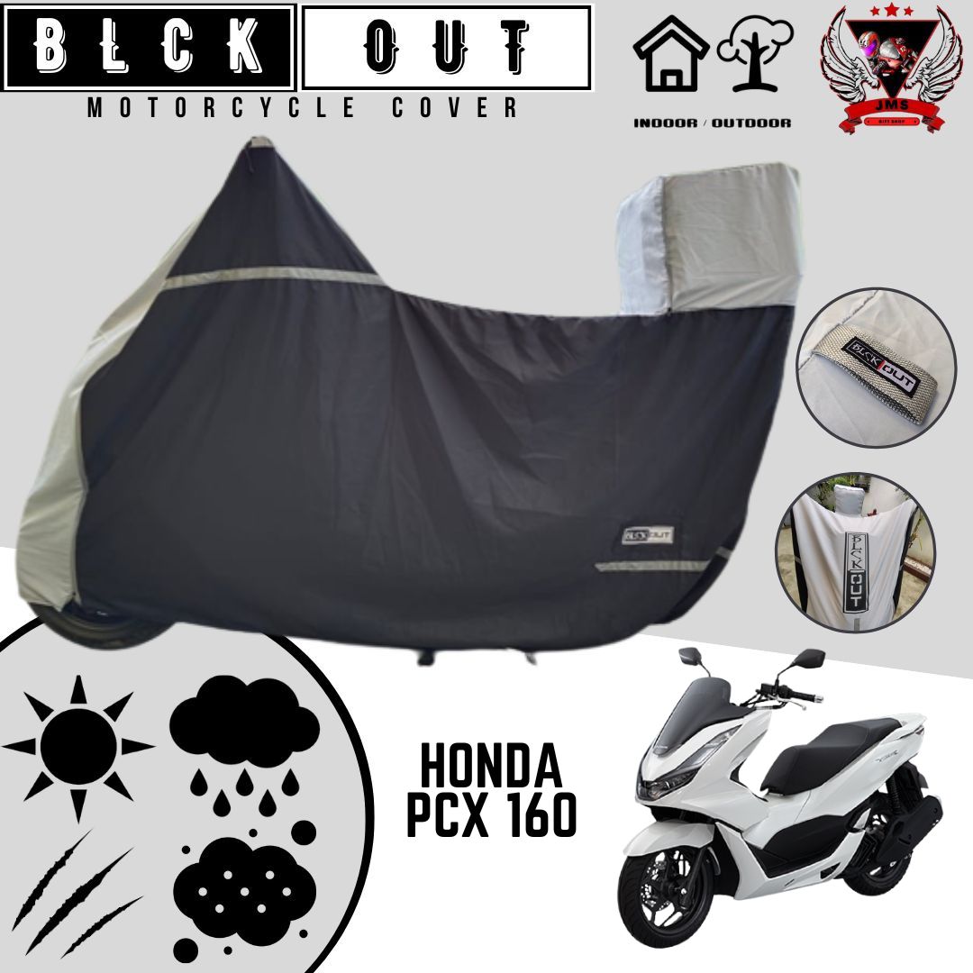 Immortal Motobag Motorcycle Cover HONDA PCX 160 BLCKOUT Grey