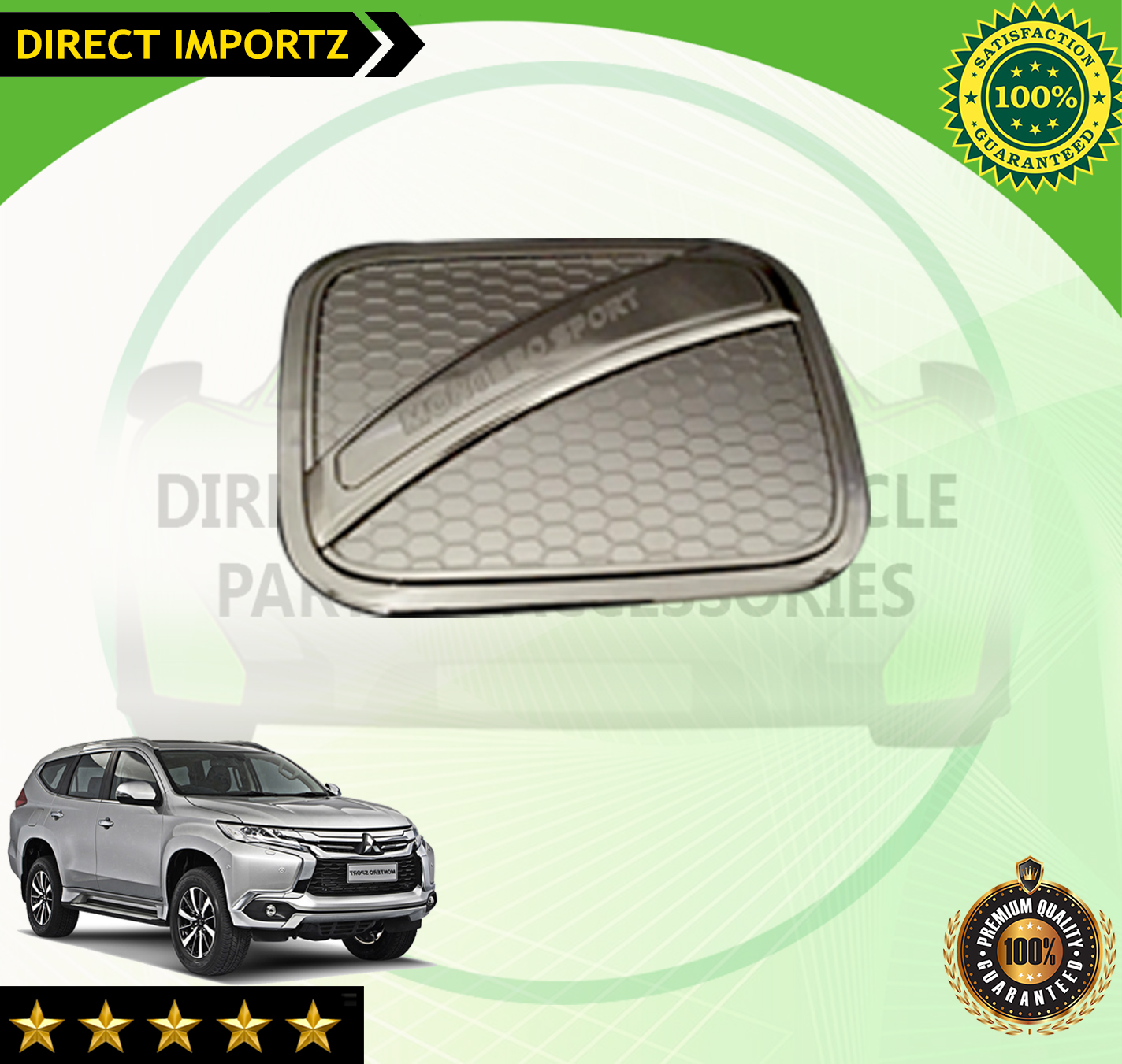 Mitsubishi Montero Sport To Gas Tank Garnish Cover Chrome