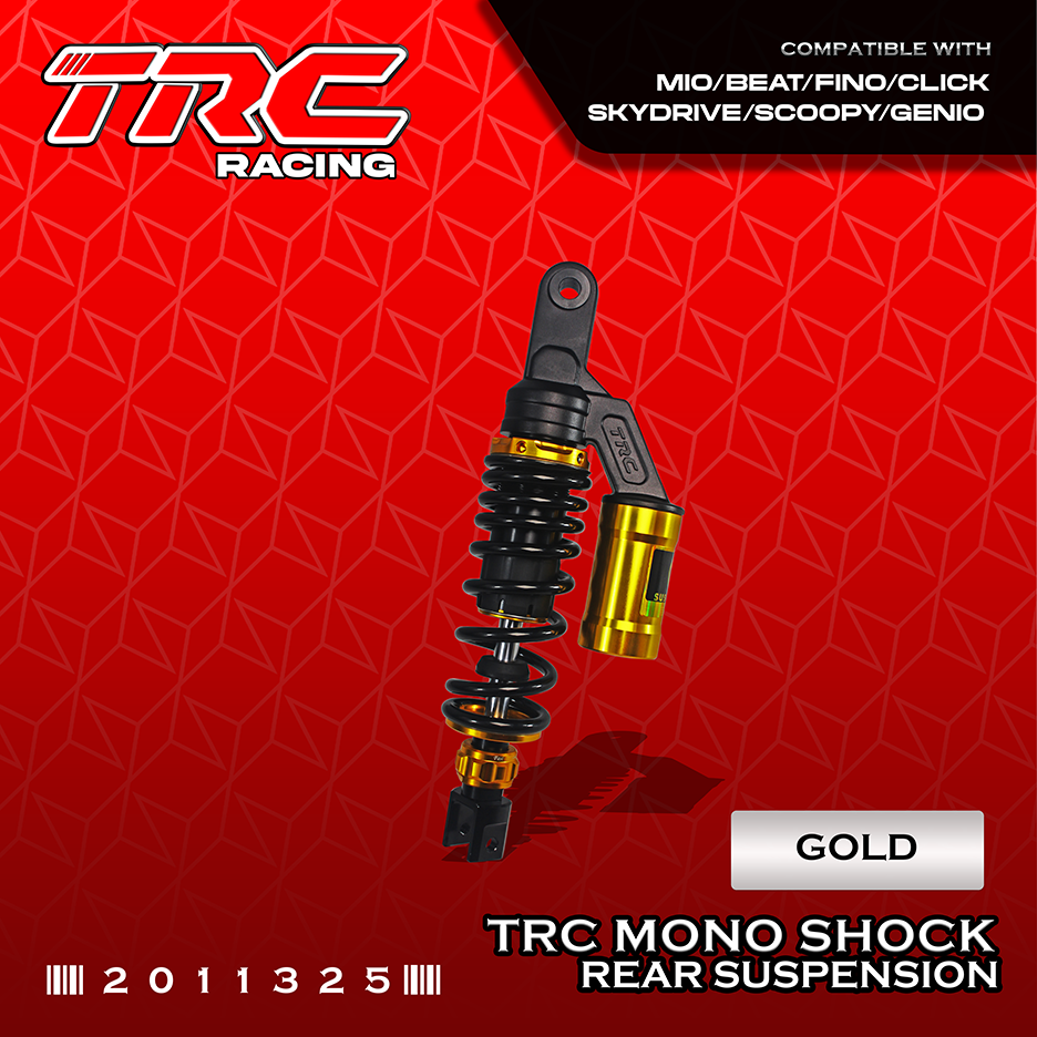 TRC Racing Scooter Shock 325mm Suspension Mio Beat Click Fino Gear