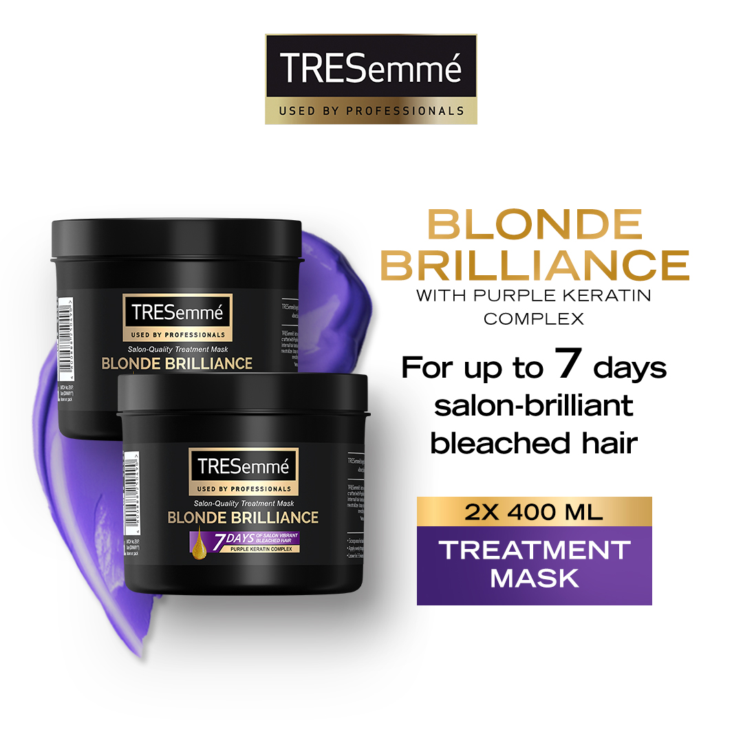 Bundle Of Tresemme Blonde Brilliance Professional Weekly Treatment