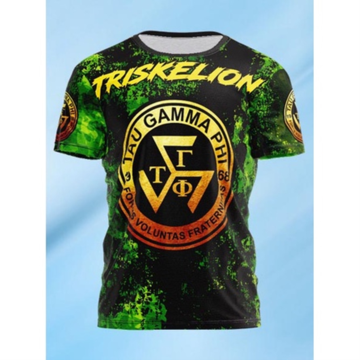 Tau Gamma Phi Full Sublimation Fratshirt Primum Nil Nocere Lazada Ph