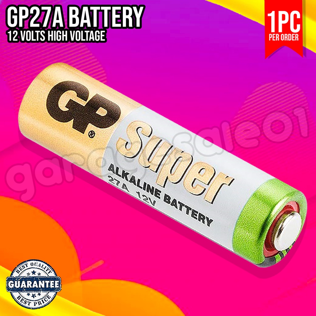 GP 27A Battery 12 Volts High Voltage Battery Heavy Duty GP27A GP27a