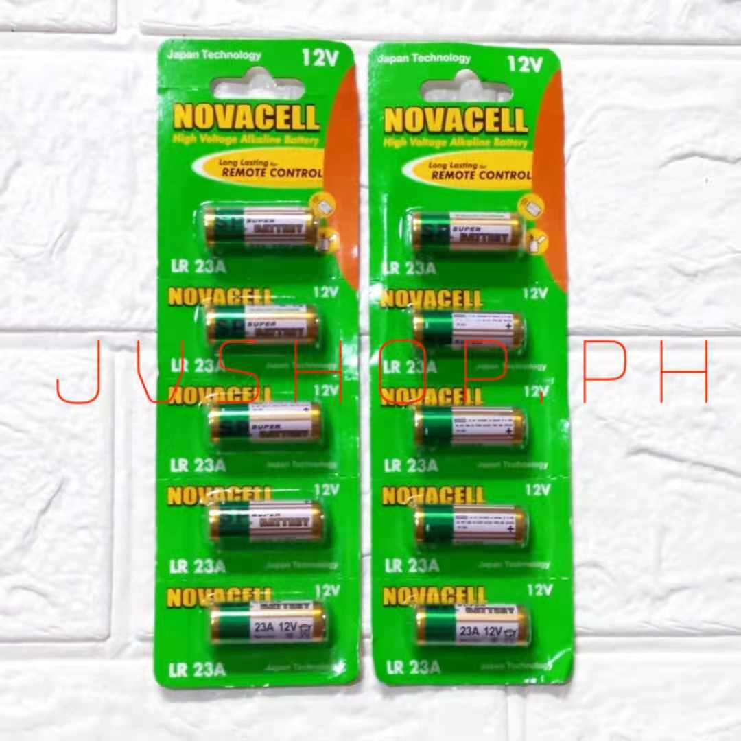 LR23A Original Novacell High Voltage Alkaline Battery For Car Key