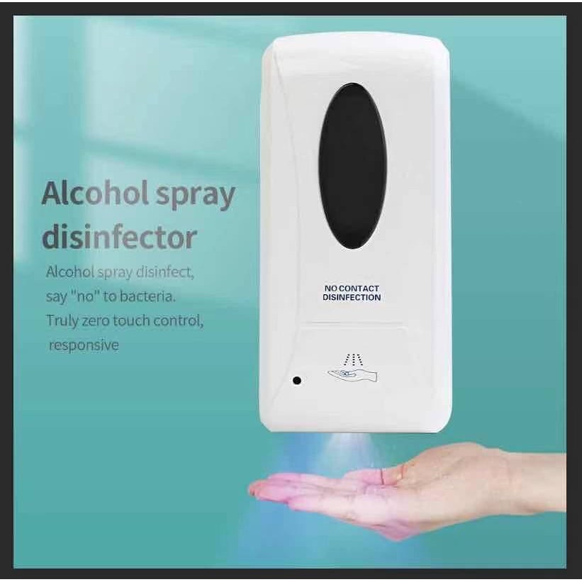 ღtimshainax Automatic Alcohol Dispenser Heavy duty Sensor Spray Type