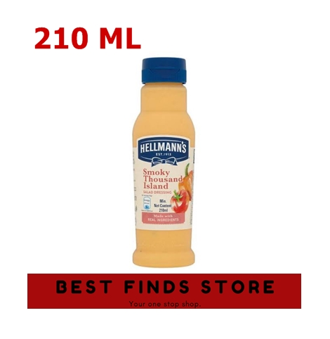 Hellmanns Smoky Thousand Island Dressing 210ml Lazada PH