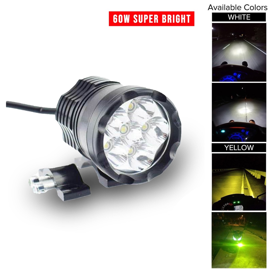 BLUE WATER LED LIGHT FOR MOTORCYCLE HEADLIGHT FOG Light 60W 1PC Lazada PH