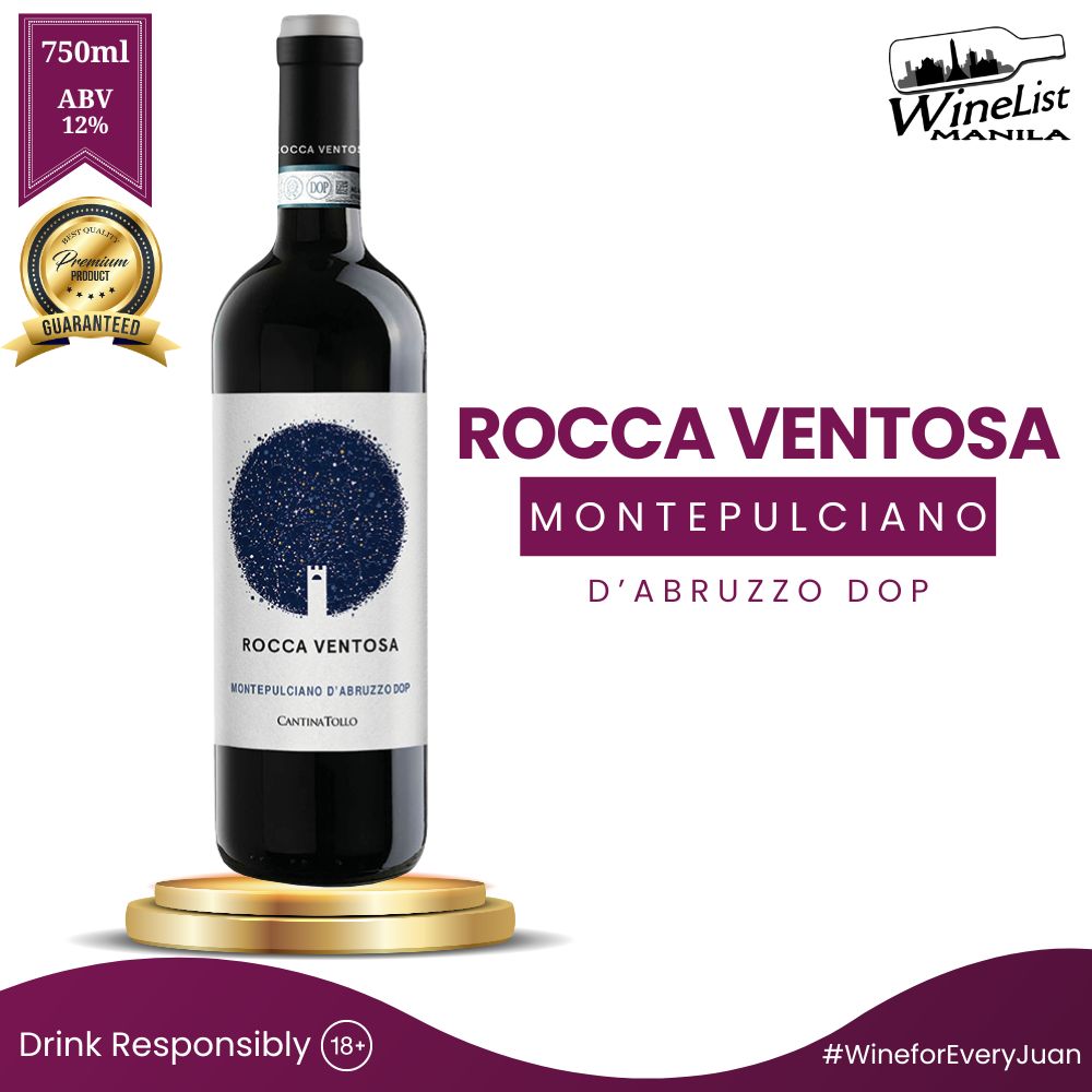 Rocca Ventosa Montepulciano D Abruzzo DOP Abruzzo Italy Italian