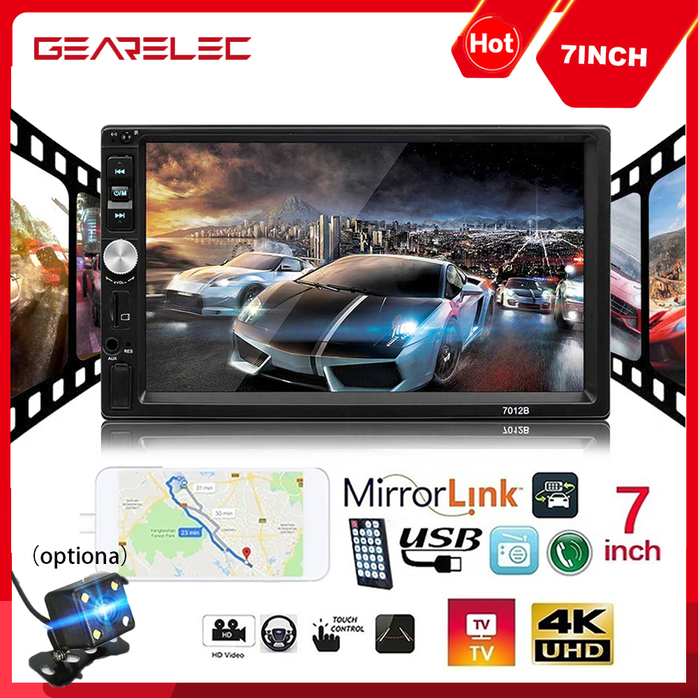 Gearelec Inch Car Player Din Car Stereo Fm Radio Touch Screen