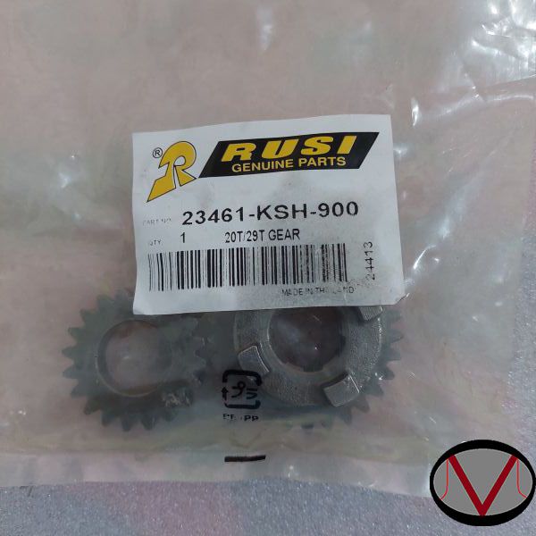 Kv Rusi Genuine Countershaft Rd Gear Set T T Ksh