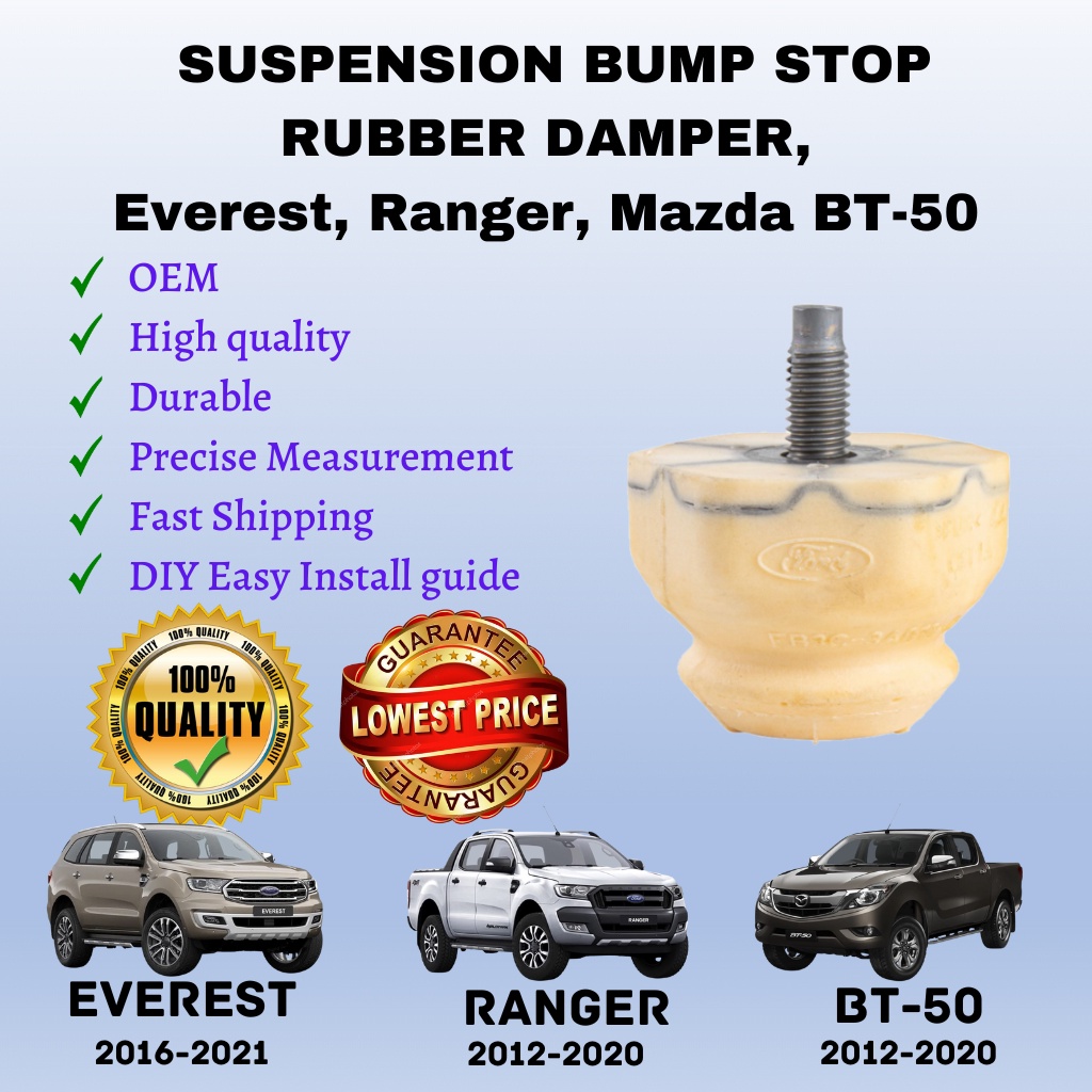 SUSPENSION BUMP STOP EB3C3A016AA RUBBER DAMPER Everest 2016 2021