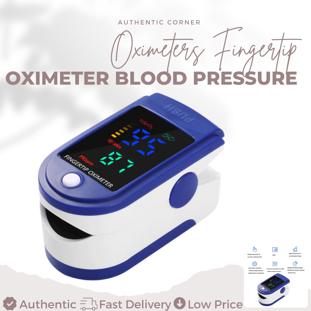 Free Battery Pulse Oximeters Fingertip Oximeter Blood Pressure Monitor