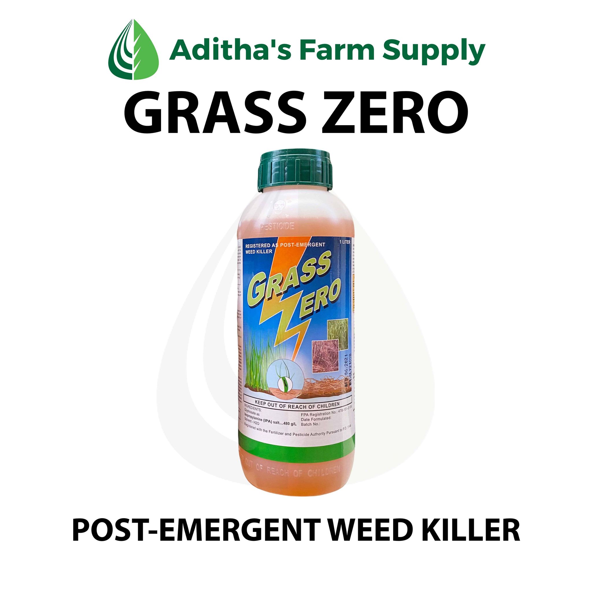 Herbicide Grass Zero Post Emergent Herbicide Ml Liter Lazada Ph