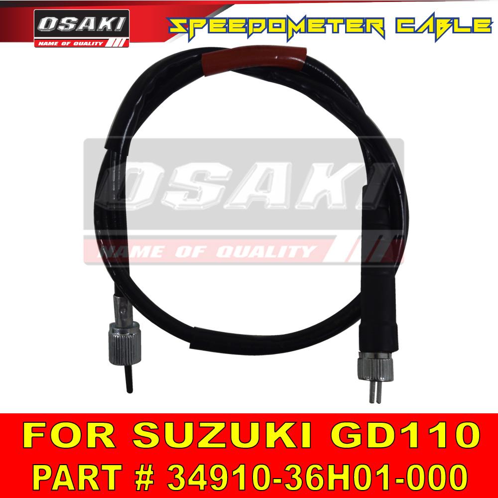 Osaki Motorcycle Speedometer Cable For Gd Part H