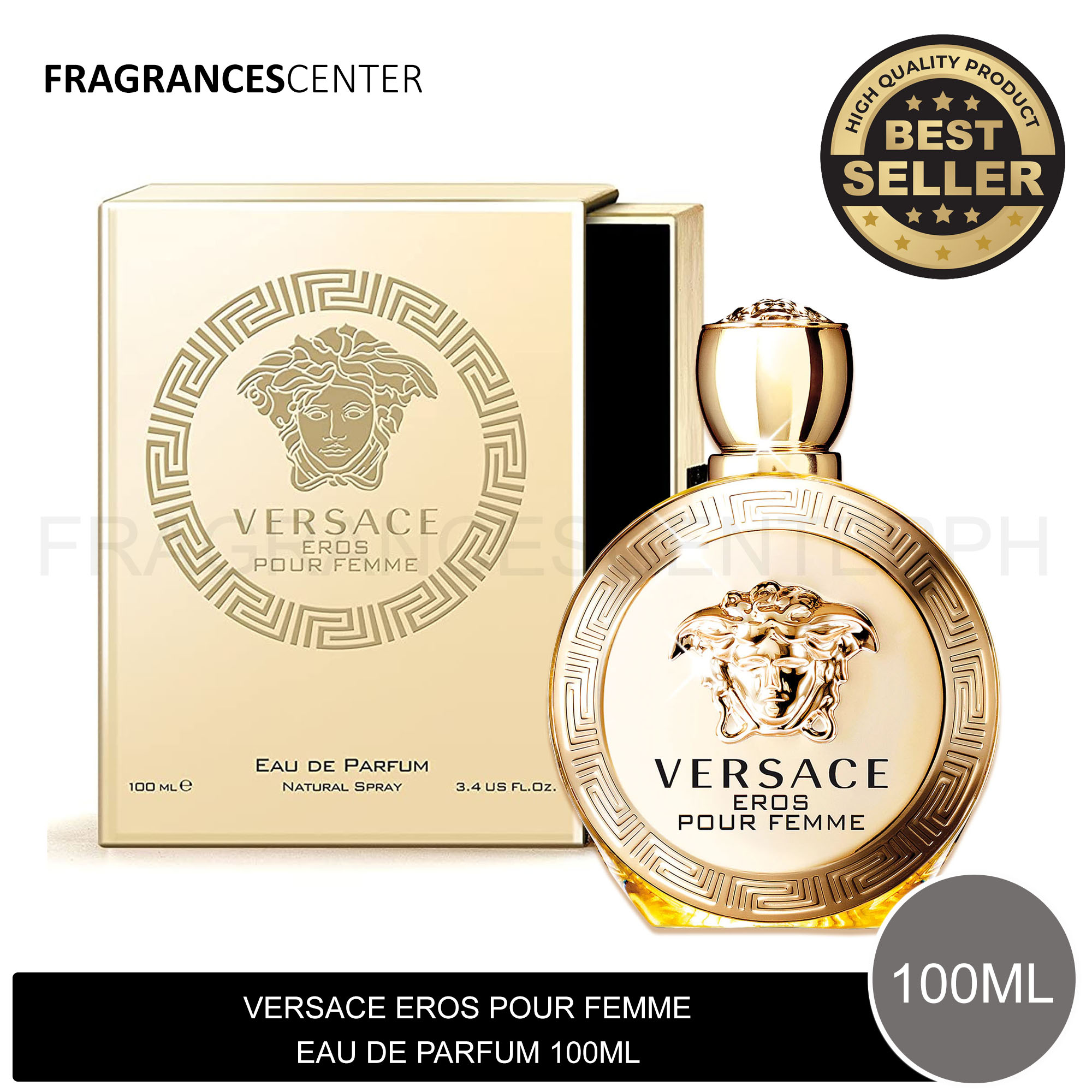 Philippines Spot Goodsversace Eros Pour Femme Eau De Parfum Ml