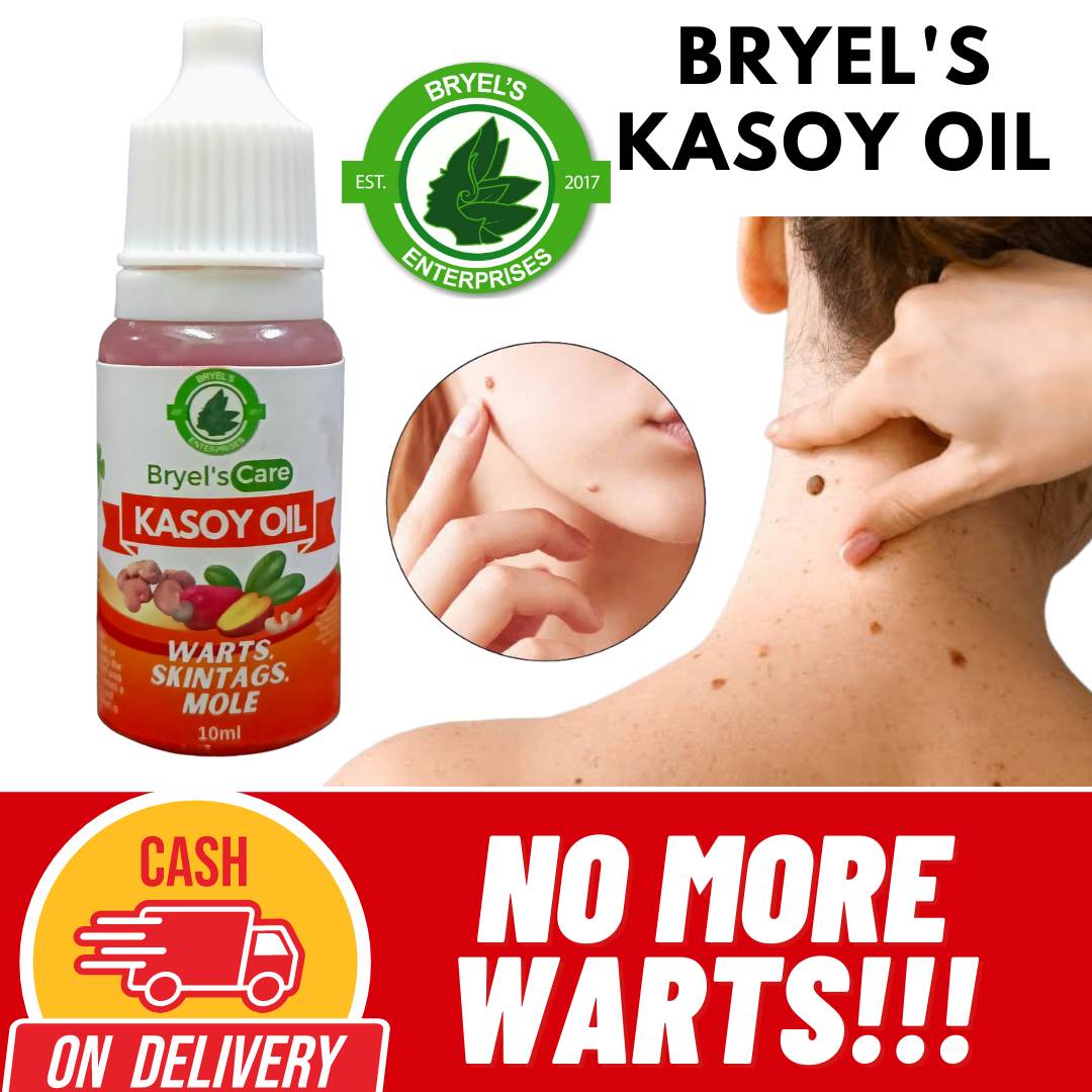 BRYELS KASOY OIL 10ML 100 Original And Effective Kasoy Oil For Warts