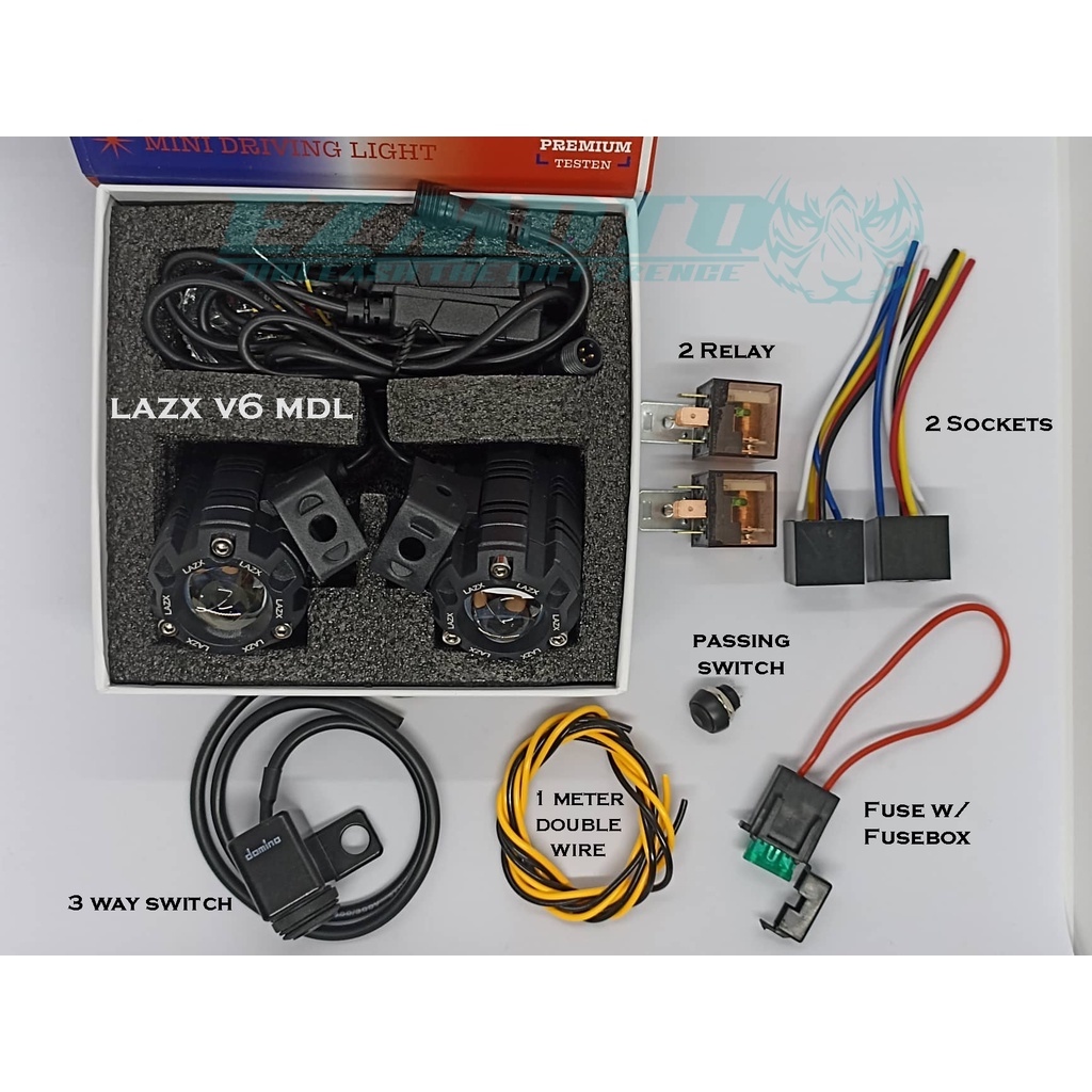 Mini Driving Light V Lazx Wires Available On Set Lazada Ph