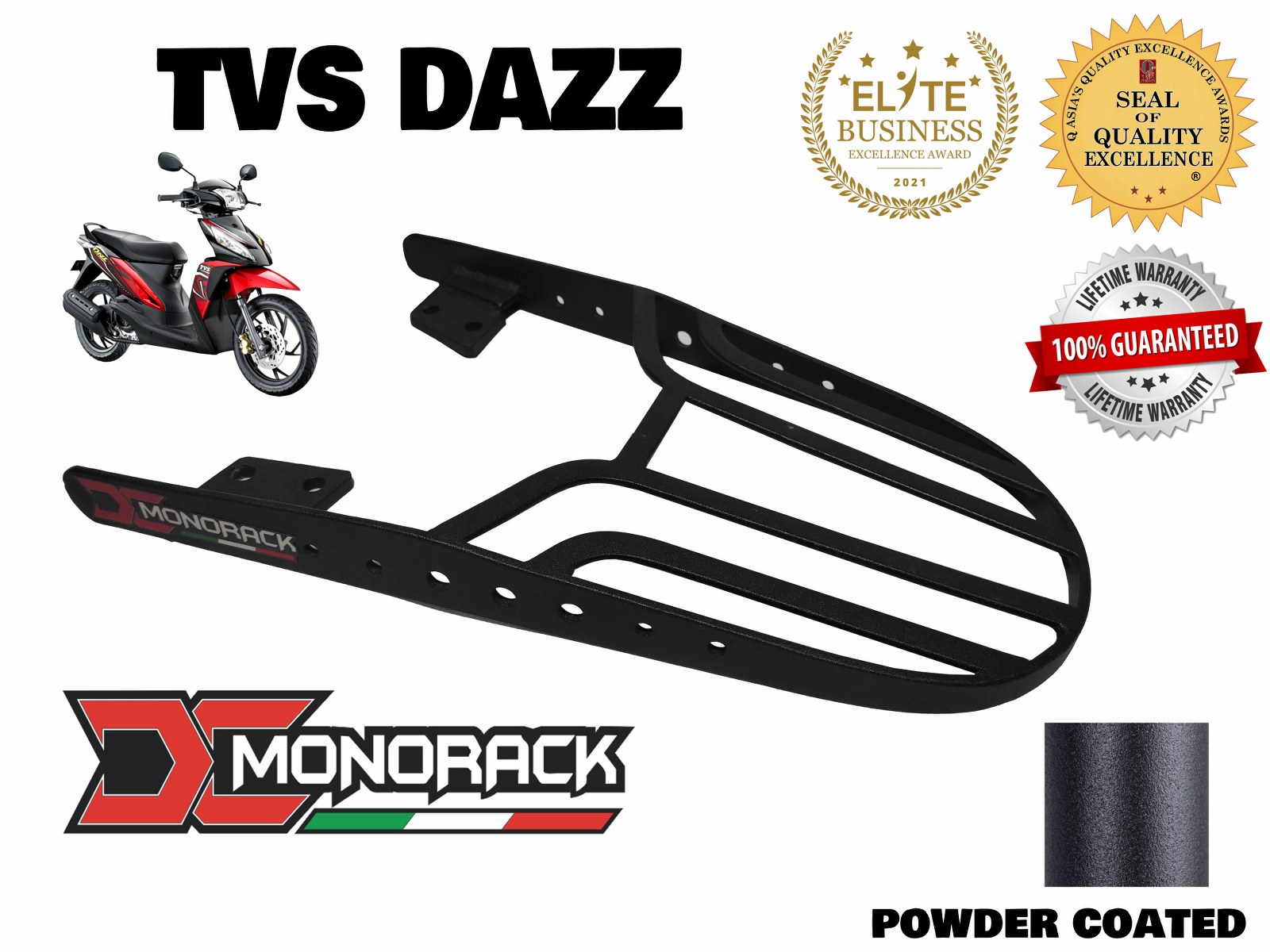 Tvs Dazz 110 Topbox Bracket Dcmonorack Lazada PH