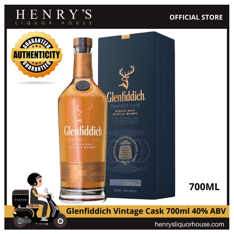 Glenfiddich Vintage Cask Ml Abv Lazada Ph