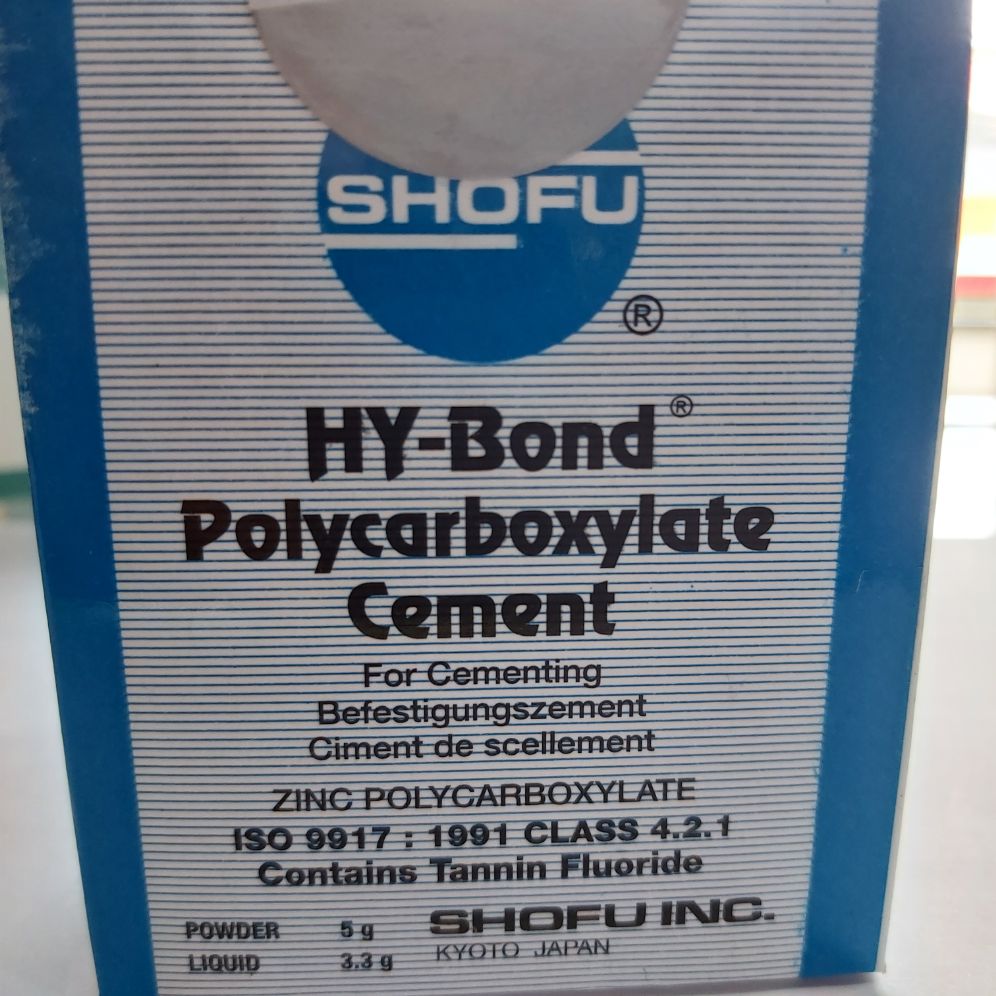 Shofu Hy Bond Polycarboxylate Cement Lazada Ph