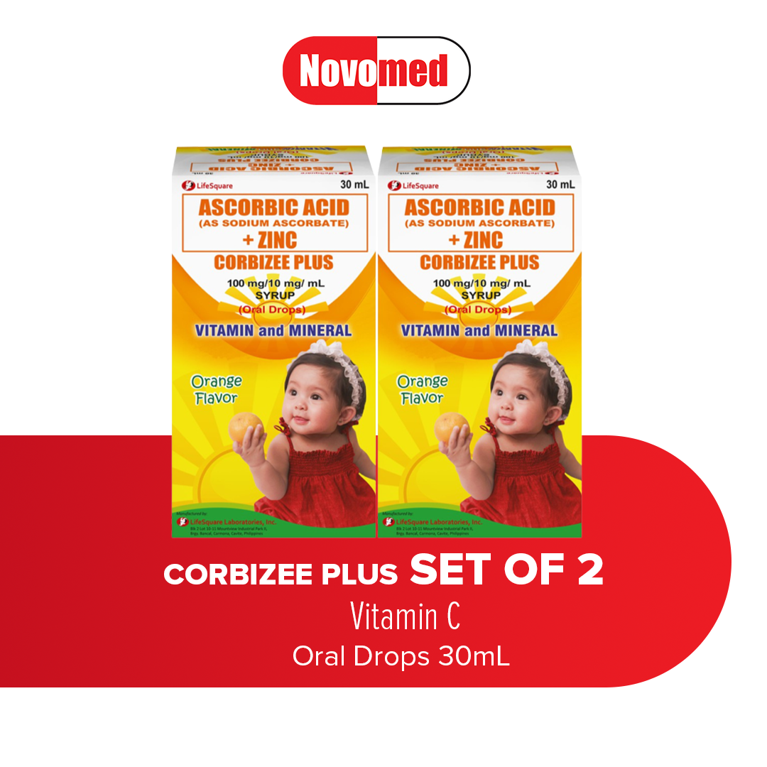 Corbizee Plus Vitamin C Zinc Drops Ml Set Of Two Lazada Ph