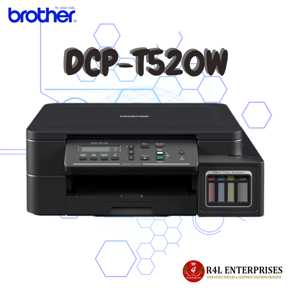 Brother DCP T520W Ink Tank Printer Lazada PH