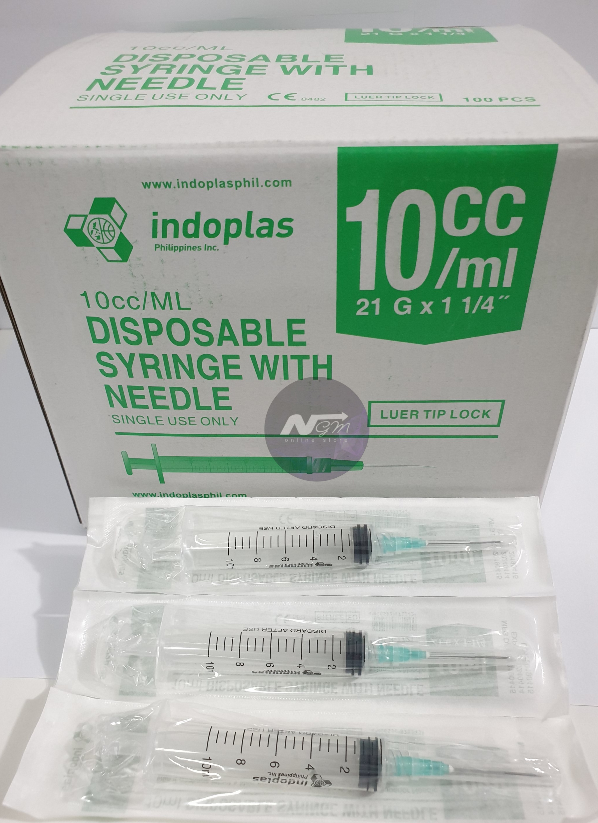 100 Pieces Per Box 10cc Indoplas Lazada PH