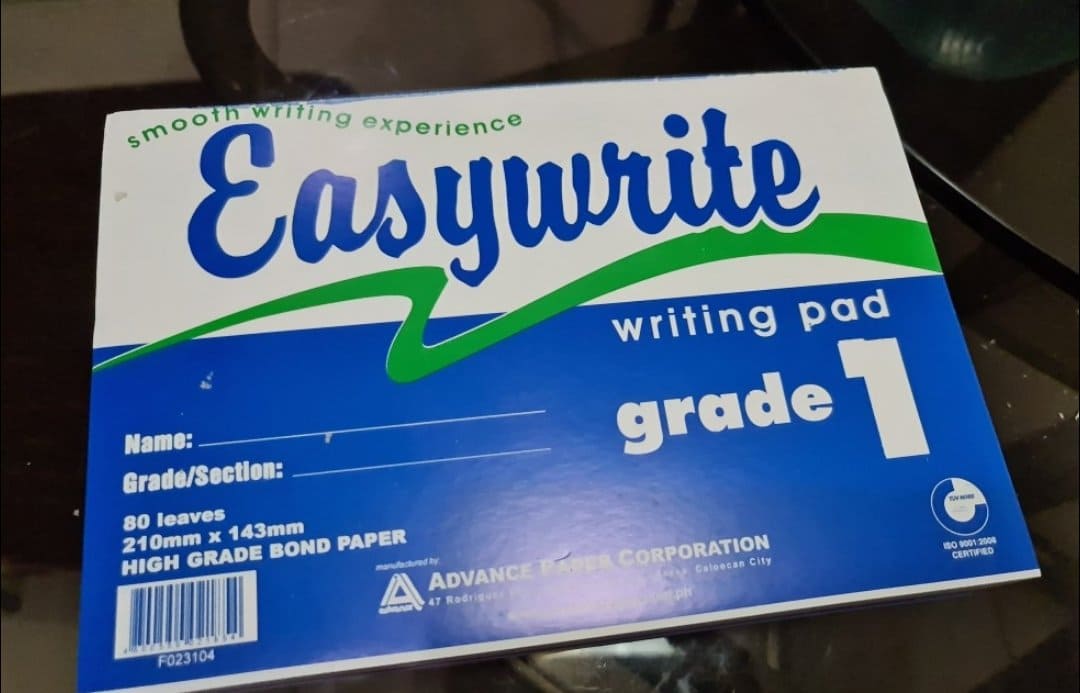 Easywrite Pad Paper Grade 1 2 3 4 By Ream 10 Pads Lazada PH