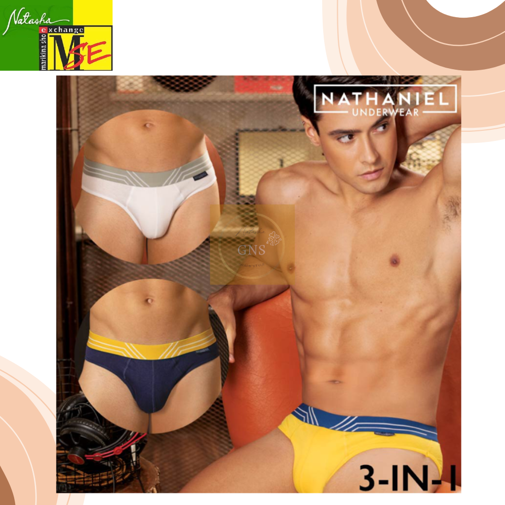 Natasha ALEXUS Mens 3 In 1 Bikini Brief Lazada PH