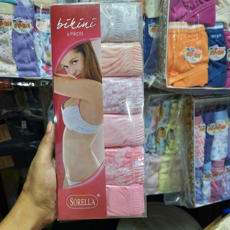 Pcs Sorella Bikini Panty Cotton Lazada Ph