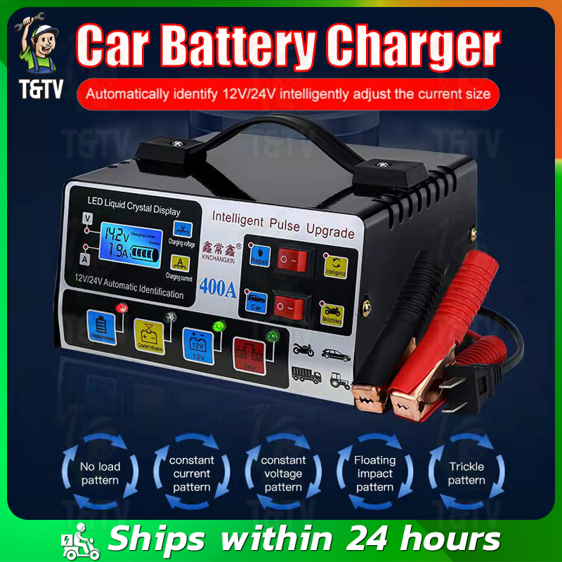 A Upgrade Car Battery Charger V V Intelligent Pulse Repair