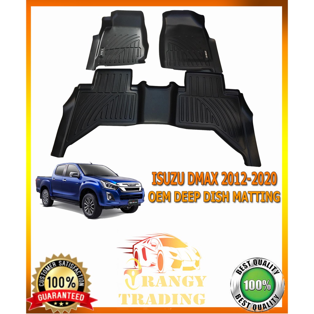 Isuzu Dmax To Oem Deep Dish Matting