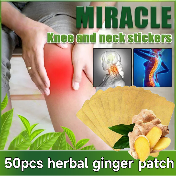 Pcs Original Herbal Ginger Patch Joint Pain Reliever Muscle Pain