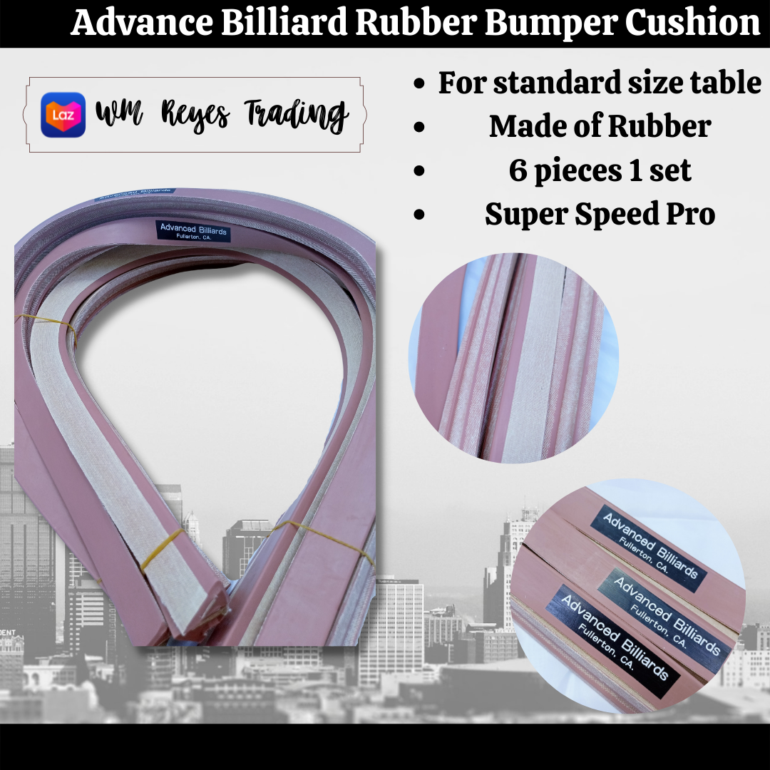 Wmreyes Advance Billiard Rubber Bumper Cushion K Banda Ng