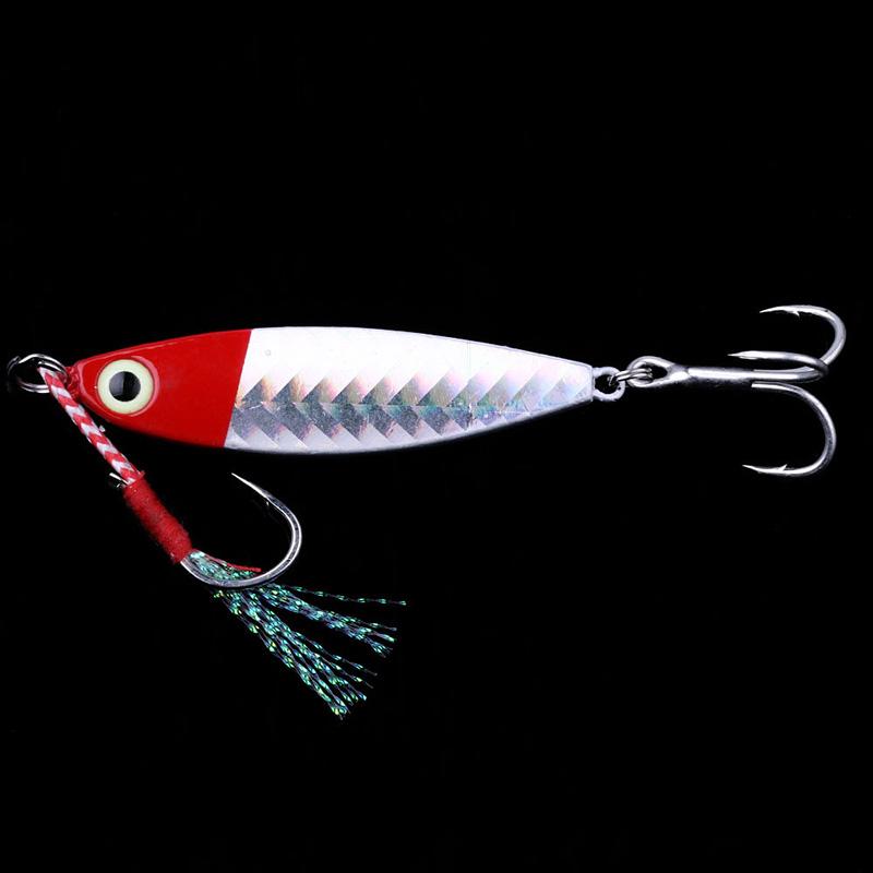 Pcs Lot G G G G Fishing Spoon Spinnerbait Metal Lure Tuna Lures