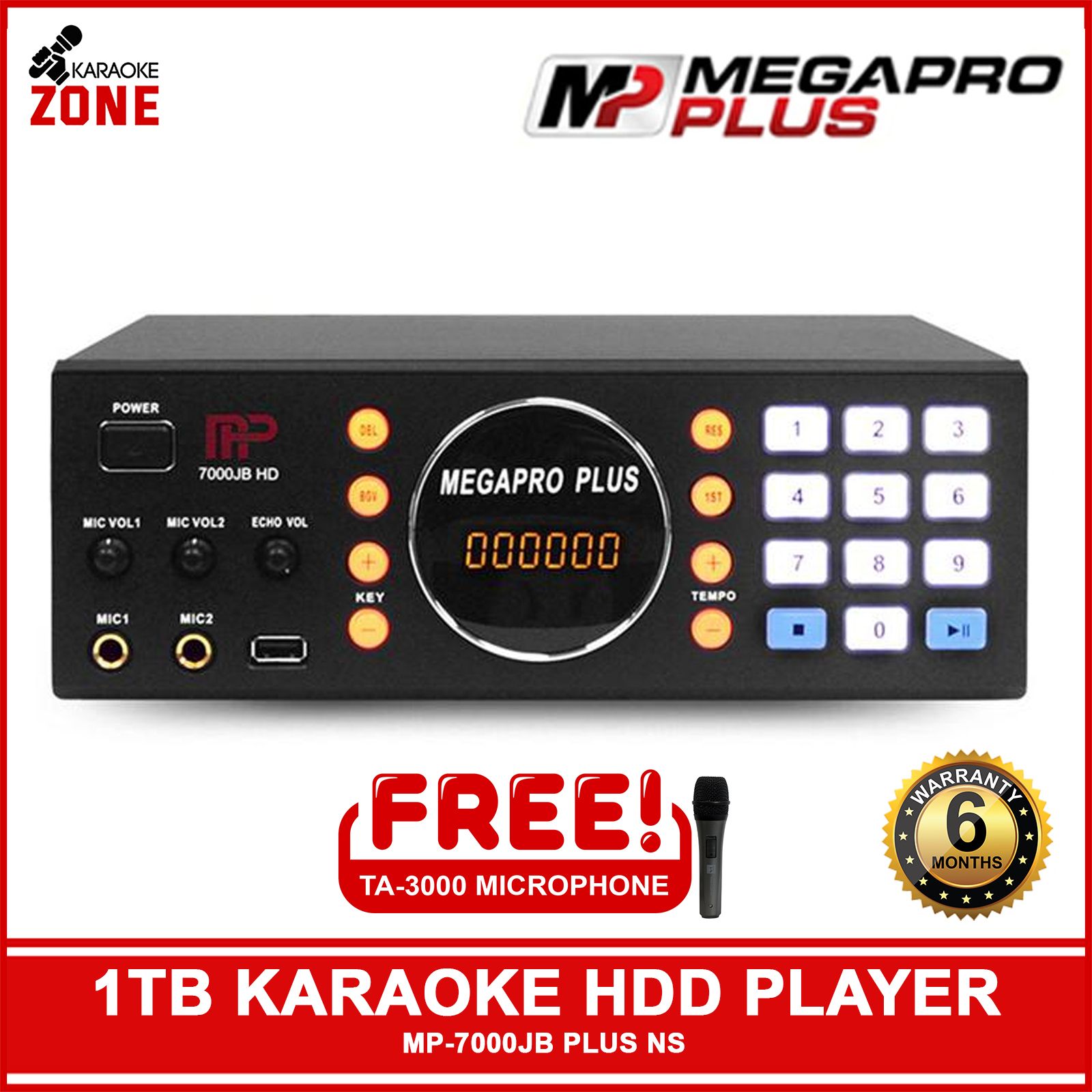 Megapro Plus Mp Jb Plus Karaoke Player Hdd Tb Player With